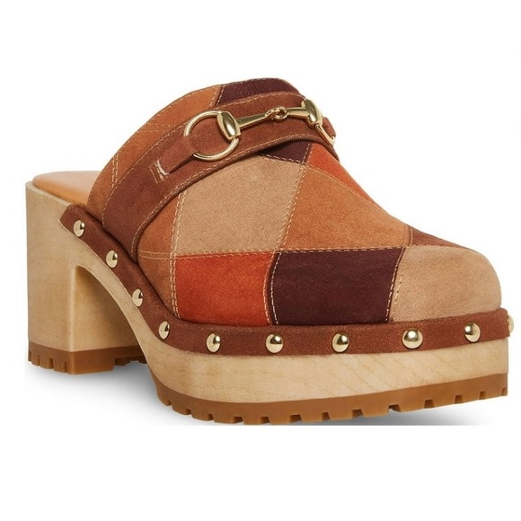 Madden Girl Shoes - Madden Girl Women's Sigrid-P Patchwork Clog Mule
